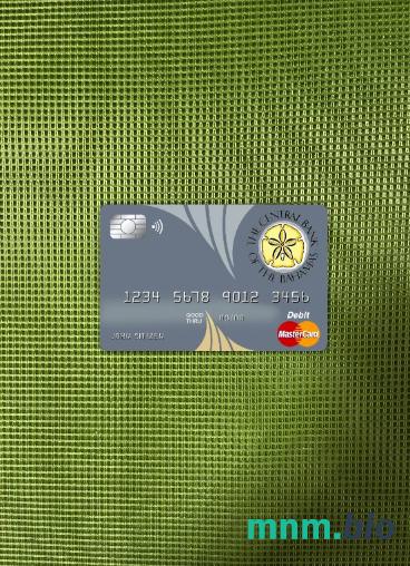 Bahamas The Central bank wygląd zdjęcia mastercard skan PSD + zdjęcie